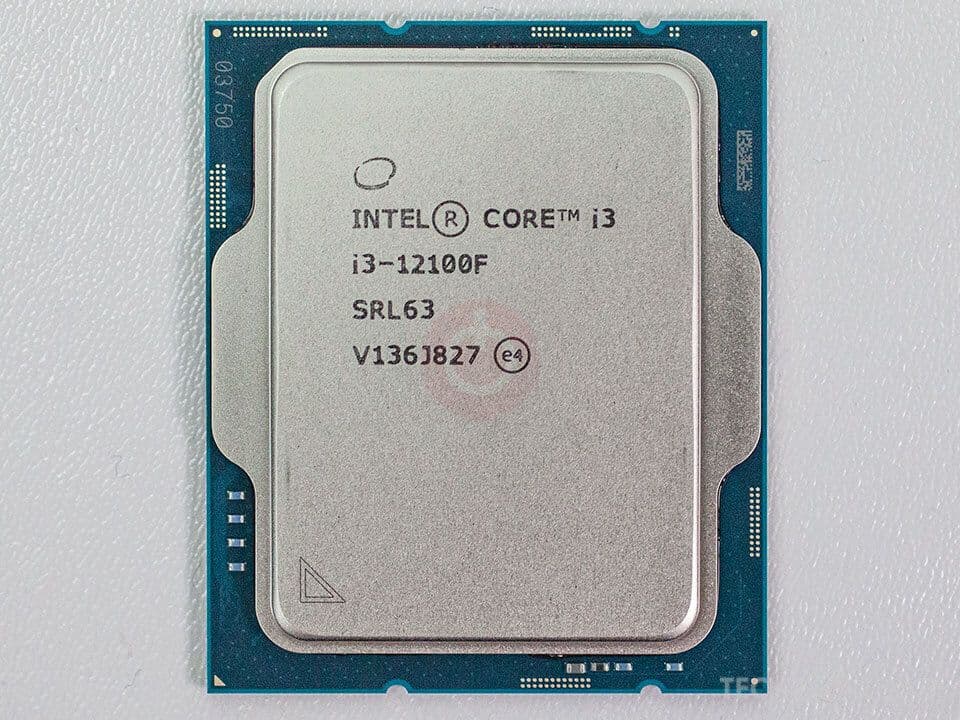 پردازنده Core i3-12100F