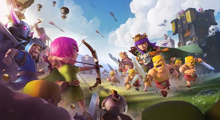 کاور بازی کلش آف کلنز (Clash of Clans)