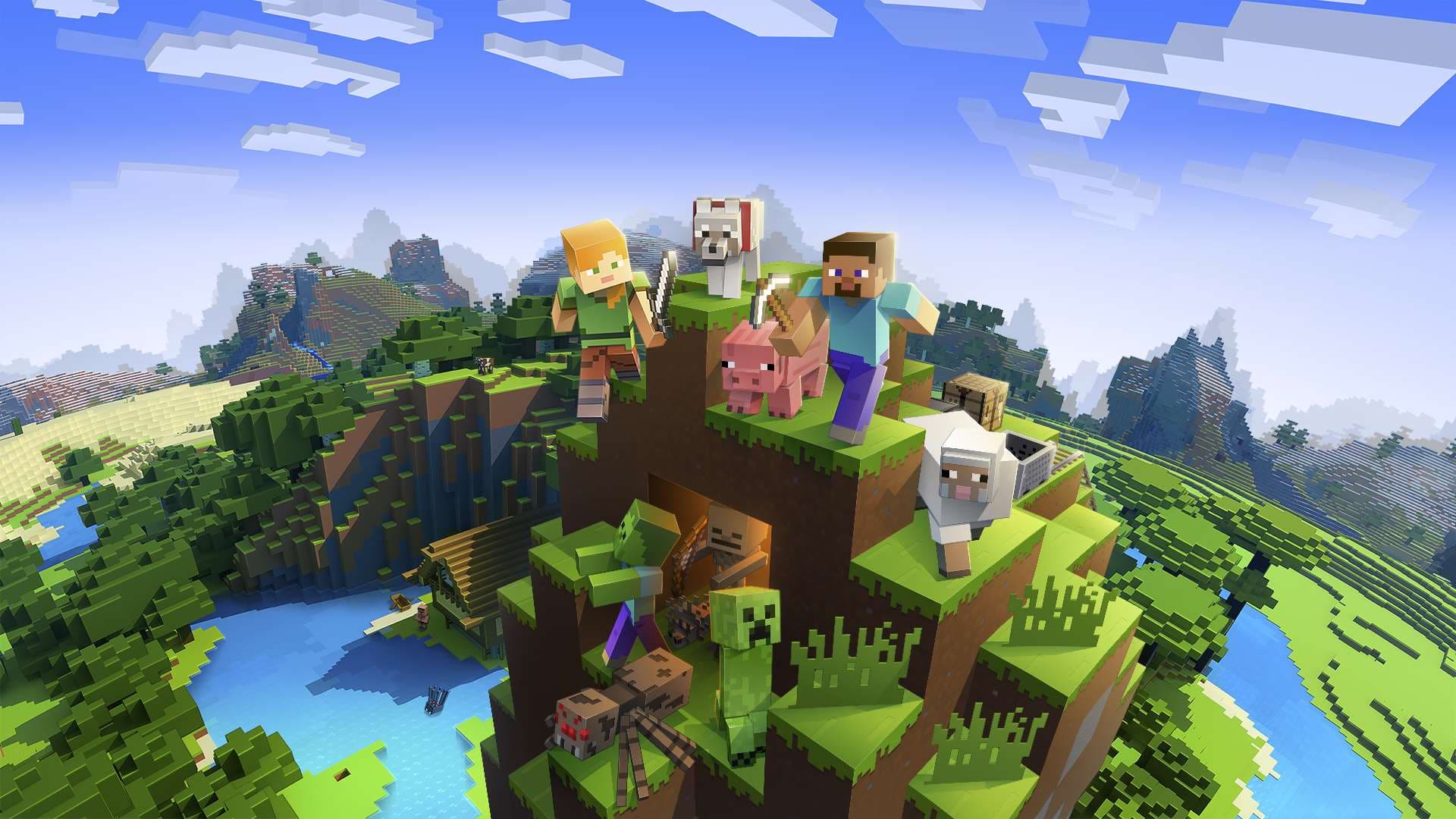 کاور بازی ماینکرافت (Minecraft)